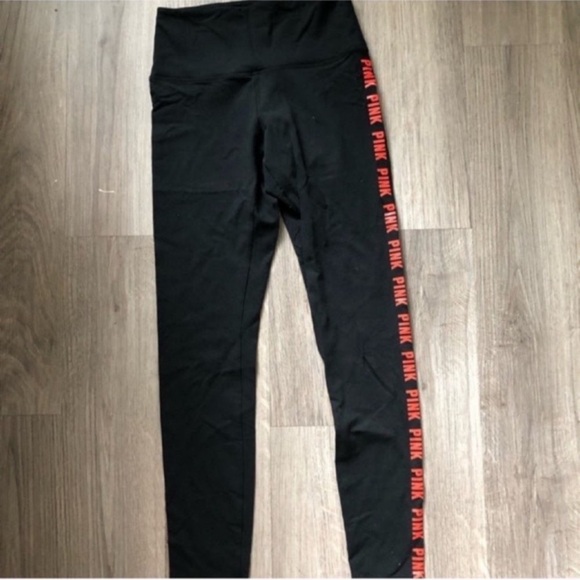 PINK high waisted leggings - Picture 1 of 4